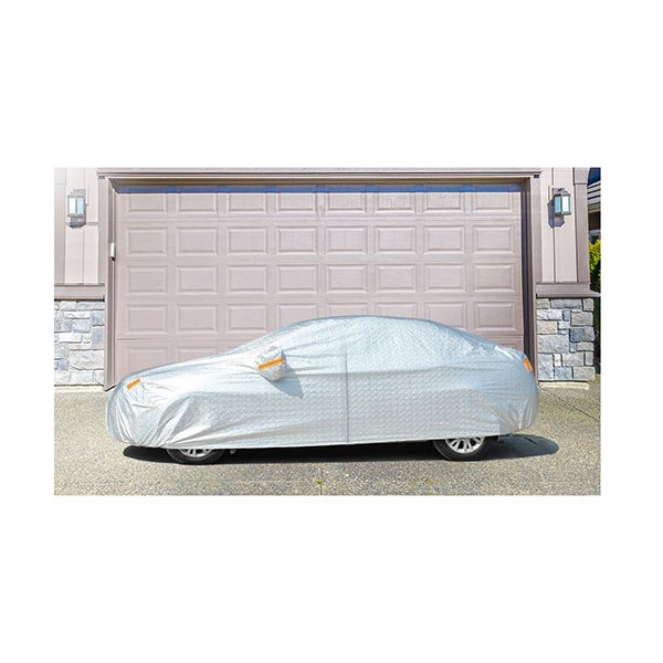 Aluminum Waterproof Car Cover For Hatchback And Sedan