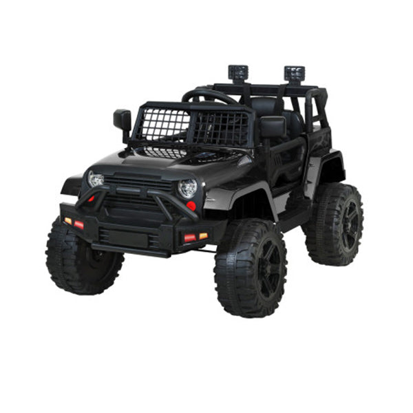 Kids Ride On Car Electric 12V Car Toys Jeep Remote Control Black