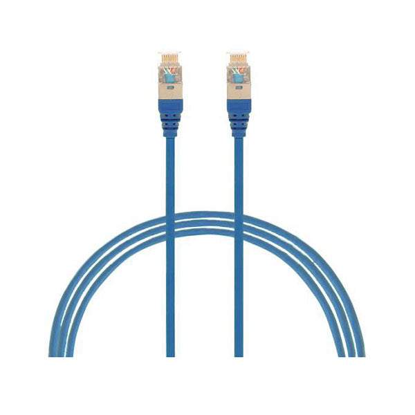 5M Cat 6A Rj45 S Ftp Thin Lszh 30 Awg Pack Of 10 Network Cable Blue