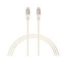 2M Cat 6A Rj45 S Ftp Thin Lszh 30 Awg Pack Of 10 Network Cable White