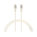 Cat 6A Rj45 S Ftp Thin Lszh 30 Awg Pack Of 50 Network Cable White