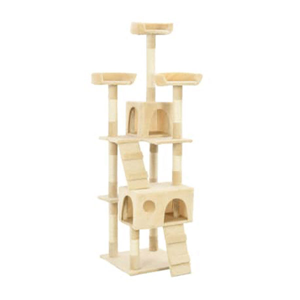 Cat Tree With Sisal Scratching Posts 170 Cm