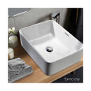 Ceramic Sink Rectangle White