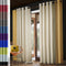 2X Blockout Curtains Panels 3 Layers Eyelet Room Darkening 240X230 Cm Beige