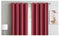 2X Blockout Curtains Panels 3 Layers Eyelet Room Darkening 240X230 Cm Burgundy