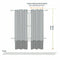2X Blockout Curtains Panels 3 Layers Eyelet Room Darkening 140X230 Cm Burgundy
