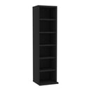 Cd Cabinet Black 21X20X88 Cm Chipboard