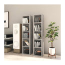 Cd Cabinets 2 Pcs Concrete Grey Chipboard