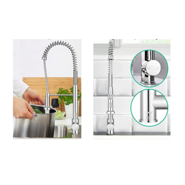 Kitchen Tap Mixer Faucet Pull Out Laundry Bath Sink Brass Watermark