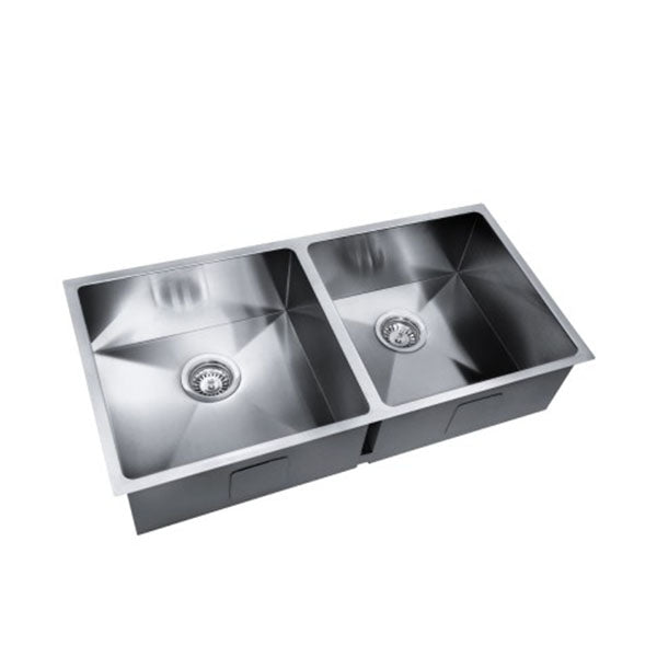 Stainless Steel Kitchen/Laundry Sink with Strainer Waste