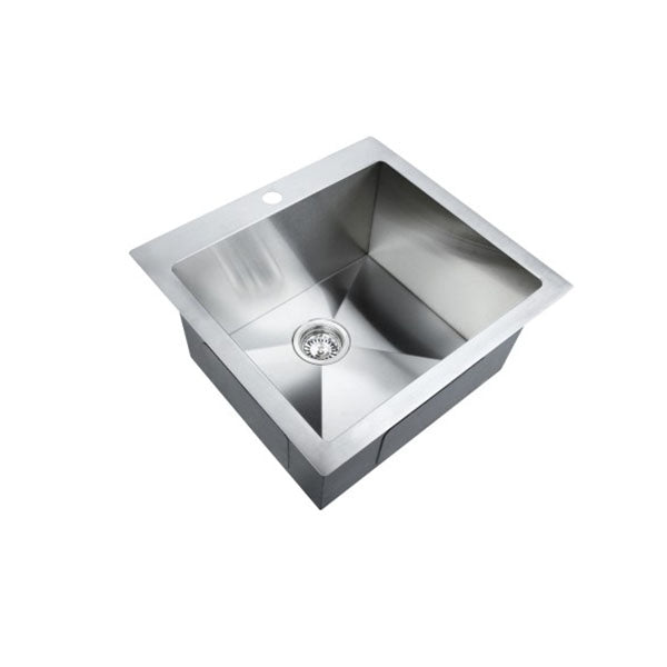 Stainless Steel Kitchen Laundry Sink w/ Waste Strainer