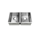 Stainless Steel Kitchen Sink w/ Strainer Waste 770 x 450mm