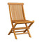 Garden Chairs With Grey Cushions 4 Pcs Solid Teak Wood