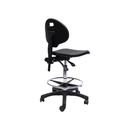 Jupiter Laboratory Drafting Stool Black