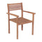 Garden Chairs 4 Pcs With Anthracite Cushions Solid Teak Wood