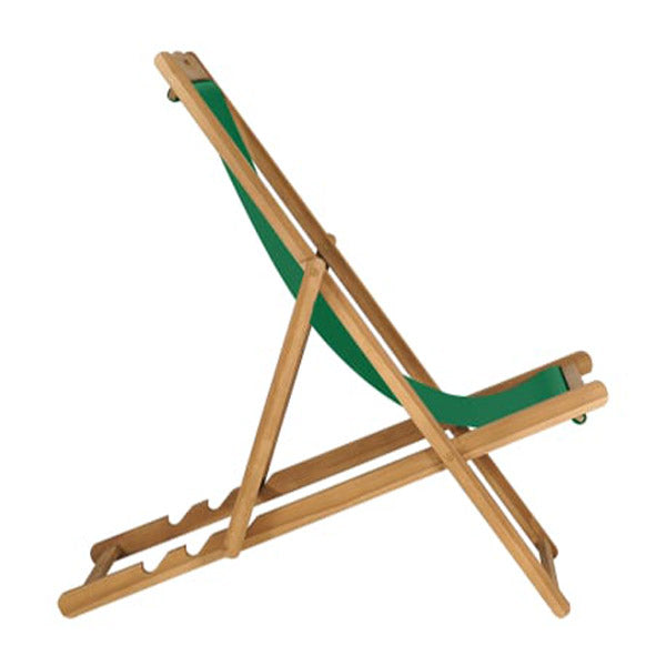 Folding Beach Chair Solid Teak Wood