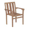 Garden Chairs 2 Pcs With Cream Cushions Solid Teak Wood