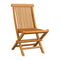 Garden Chairs Solid Teak Wood 2 Pcs With Grey Cushions