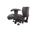 Jupiter High Back Pu Leather Commercial Grade Chair Black