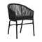 Garden Chairs 2 Pcs Black Pvc Rattan