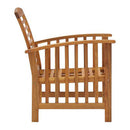 Garden Chairs 2 Pcs Solid Acacia Wood