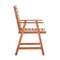 Outdoor Dining Chairs 3 Pcs Solid Acacia Wood