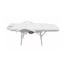Treatment Chair Adjustable Back And Footrest White