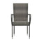 Stackable Outdoor Chairs 2 Pcs Grey Poly Rattan