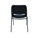 Saturn Heavy Duty Polyproylene Chair Black