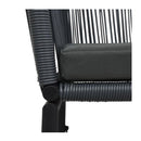 Garden Chairs 2 Pcs Anthracite Pvc Rattan