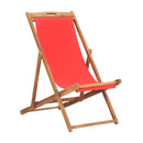 Folding Beach Chair Solid Teak Wood