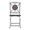 Mosaic Bistro Chairs Powder Coated Iron Frame 2 Pcs