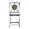 Mosaic Bistro Chairs Powder Coated Iron Frame 2 Pcs