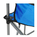 Camping Table And Chair Set 3 Pieces Blue