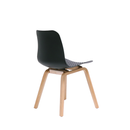 Mars Lucid Chair Timber Base Black