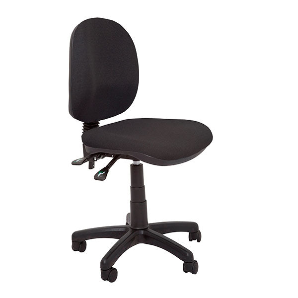 Jupiter Budget Medium Back Operator Chair Black