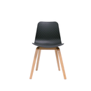 Mars Lucid Chair Timber Base Black