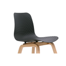 Mars Lucid Chair Timber Base Black