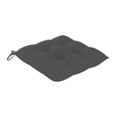 Chair Cushions 6 Pcs Anthracite 40X40X7 Cm Fabric