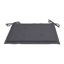 Garden Chair Cushions 6 Pcs Anthracite 40X40X3 Cm Fabric
