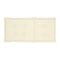 Garden Chair Cushions 6 Pcs Cream 120X50X3 Cm