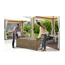 Outdoor Storage Box Wooden Garden Bench Chest Toy Tool Sheds Furniture