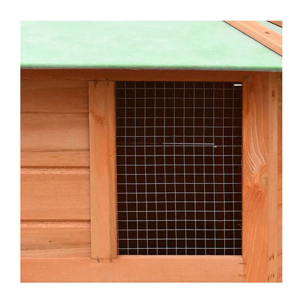 Chicken Cage Solid Pine And Fir Wood 126X117X125 Cm