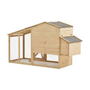 Chicken Cage Solid Pine Wood 178X67X92 Cm