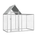 Chicken Coop 200X100X150 Cm Galvanised Steel