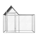 Chicken Coop 200X100X150 Cm Galvanised Steel