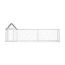 Chicken Coop 500X100X150 Cm Galvanised Steel
