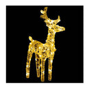 Reindeers And Sleigh Christmas Decoration 280X28X55 Cm Acrylic