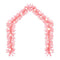 Christmas Garland With Led Lights 5 M Pink Colour