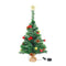 Artificial Christmas Tree With Baubles And Leds Green 64 Cm